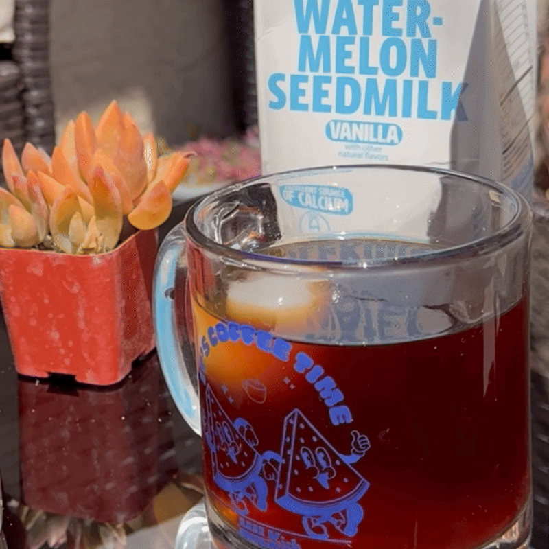 Coffee Club Glass Mug