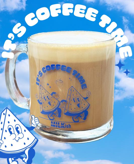 Coffee Club Glass Mug