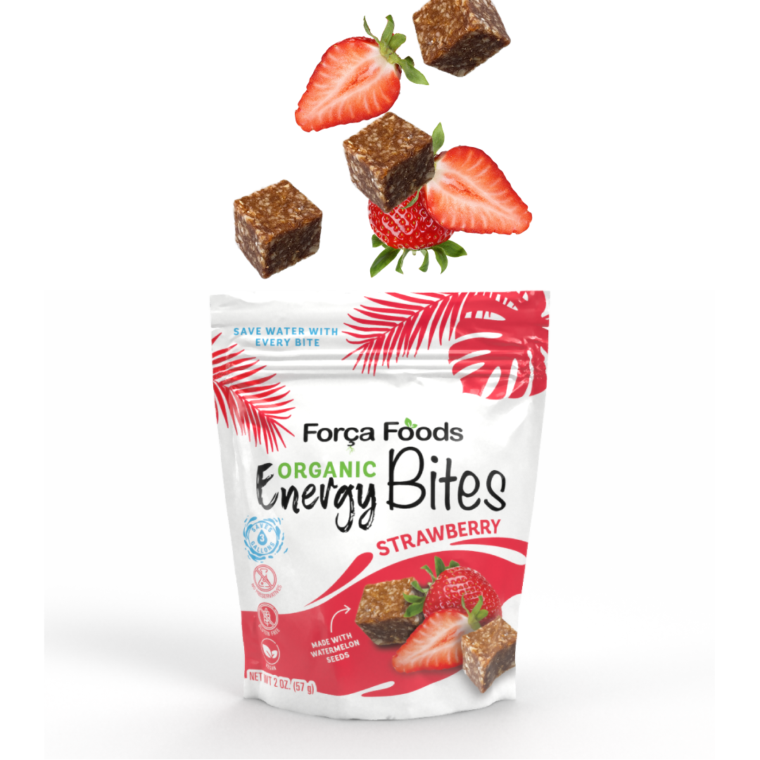 Organic Strawberry Energy Bites